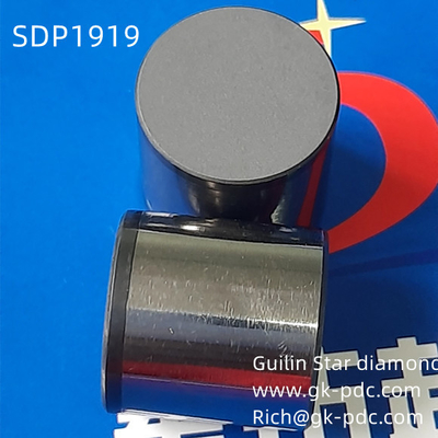 диаметр компакта 19.05mm диаманта высоты 19mm поликристаллический для сверлить газа масла