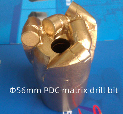 ISO аттестовал диаметр бурового наконечника 56mm тела PDC матрицы для каменный сверлить
