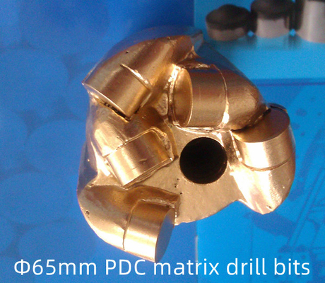 Польза угольной шахты Dia 65mm бурового наконечника тела PDC матрицы сертификата ISO9001
