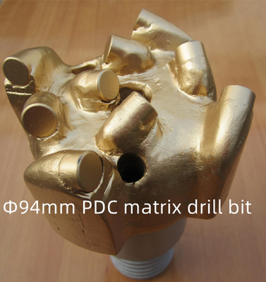 буровой наконечник тела PDC матрицы 94mm для сверлить крепко сломленные истирательные утесы
