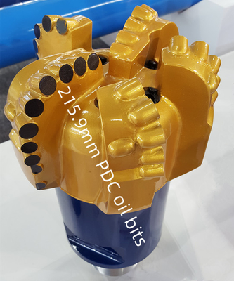 буровой наконечник масла 215.9mm PDC для месторождения нефти сверля сертификат ISO9001